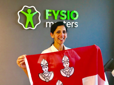 Fysio Masters Samira Waanders Gemeentevlag Eemnes 80 jaar
